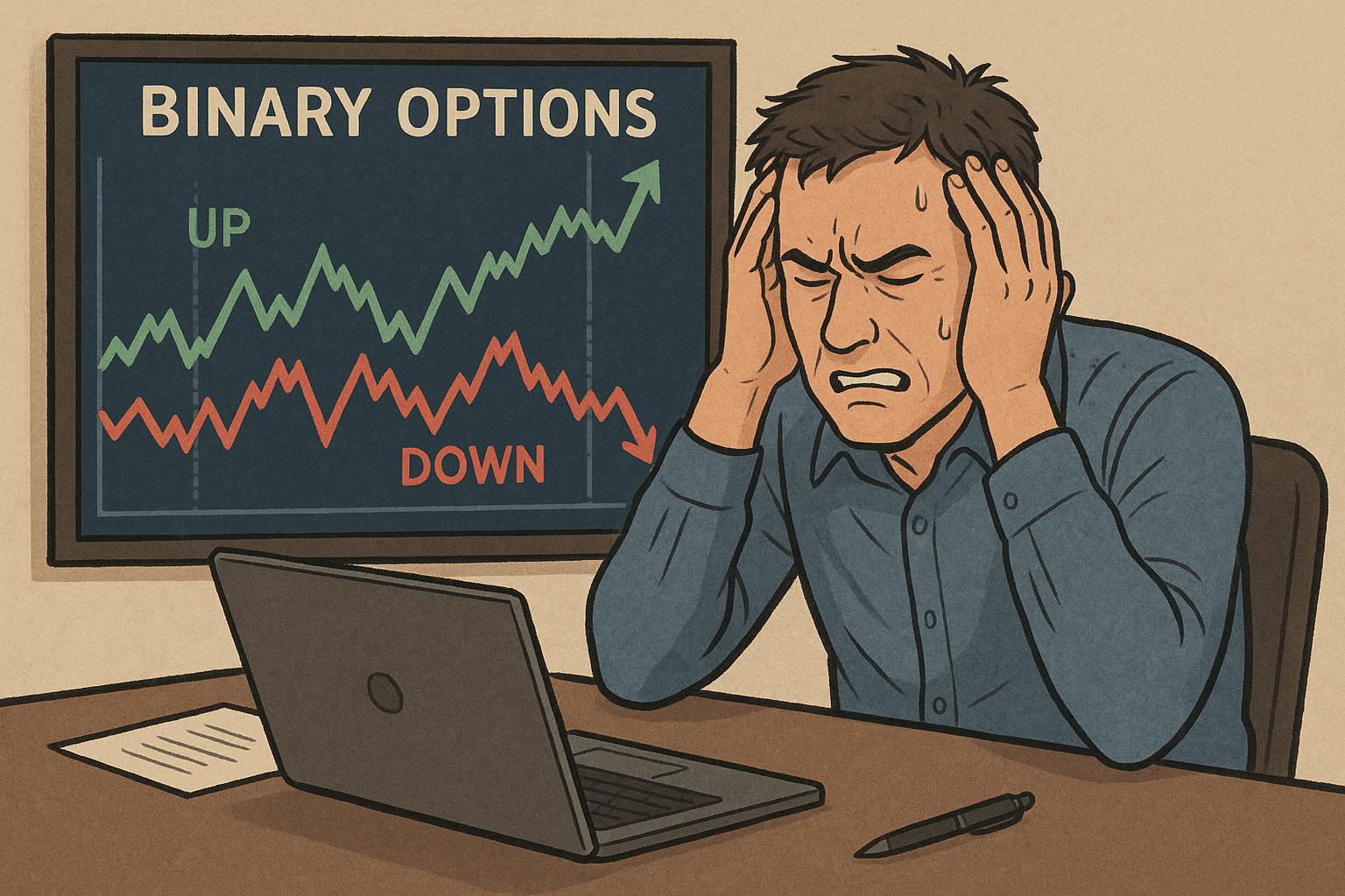How to Handle Pressure and Stress When Trading Binary Options Daily