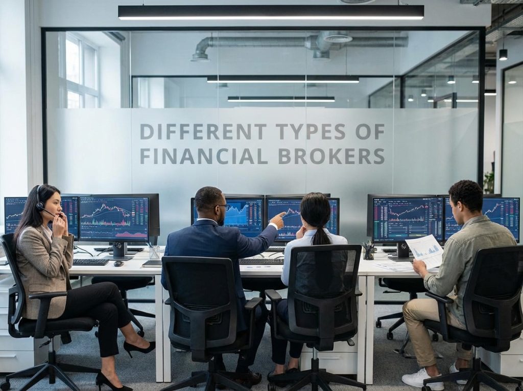 different brokers