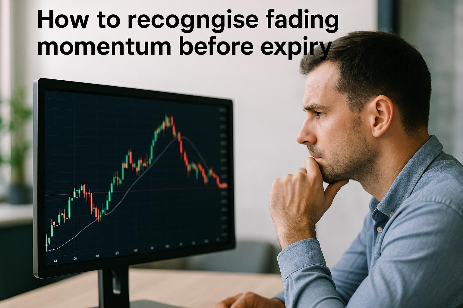 How to recognise fading momentum before expiry