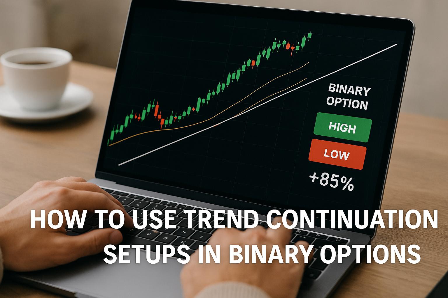 How to use trend continuation setups in binary options