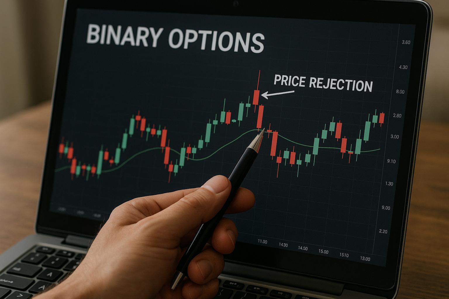 How to read price rejection on binary options charts