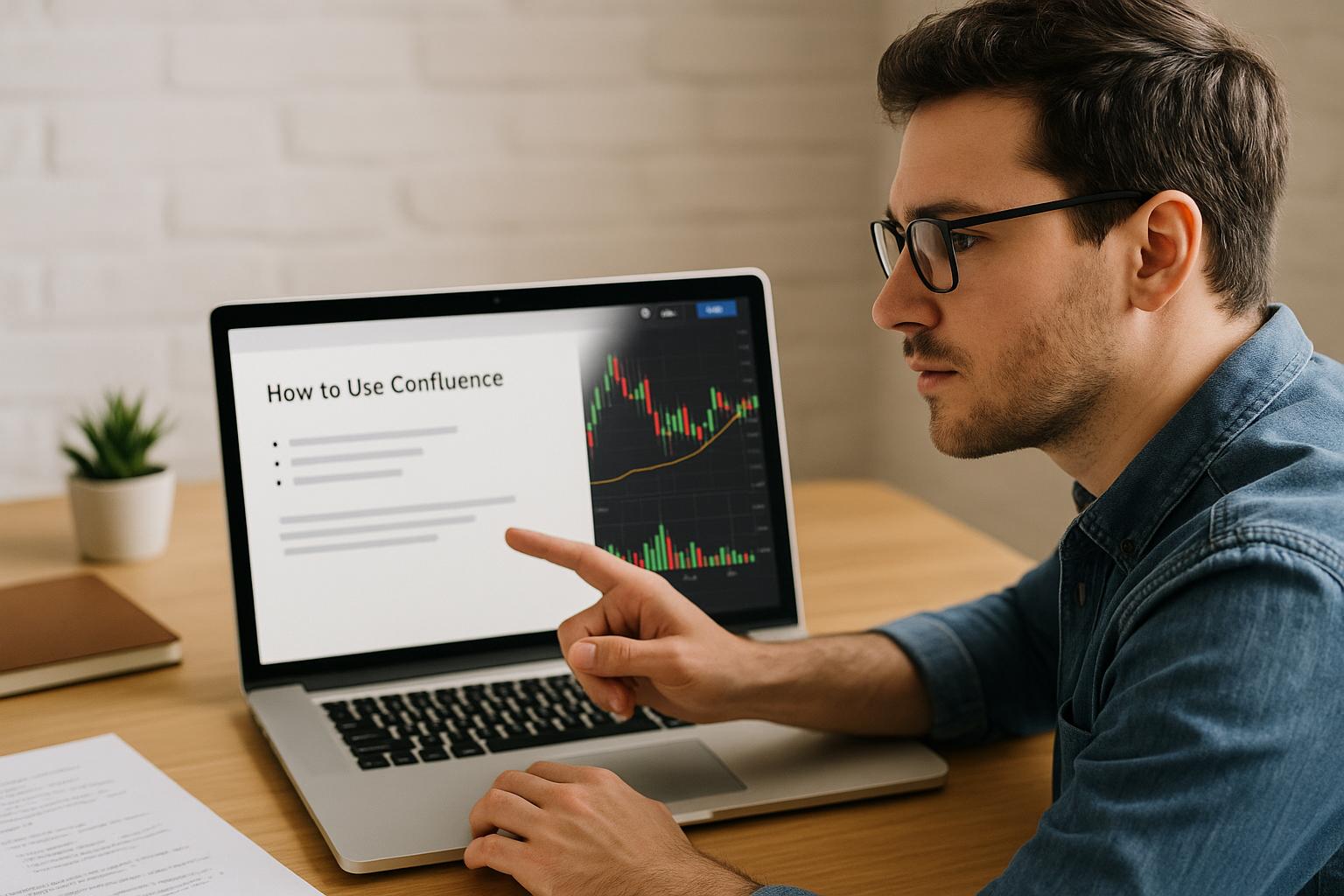 How to use confluence without making binary options charts messy